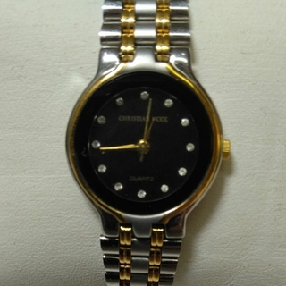 クリスチャンモード レディース クオーツ腕時計 CM-512L PUW社MOVE(腕時計)
