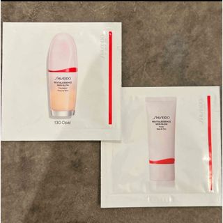 シセイドウ(SHISEIDO (資生堂))の資生堂　エッセンススキングロウファンデーション　プライマー　サンプル(ファンデーション)