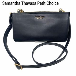 サマンサタバサプチチョイス(Samantha Thavasa Petit Choice)の✨先着1点限り✨サマンサタバサ シンプルデザインスマホショルダー ブラック(ショルダーバッグ)