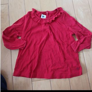 プチバトー(PETIT BATEAU)のPB 長袖カットソー　4a(Tシャツ/カットソー)