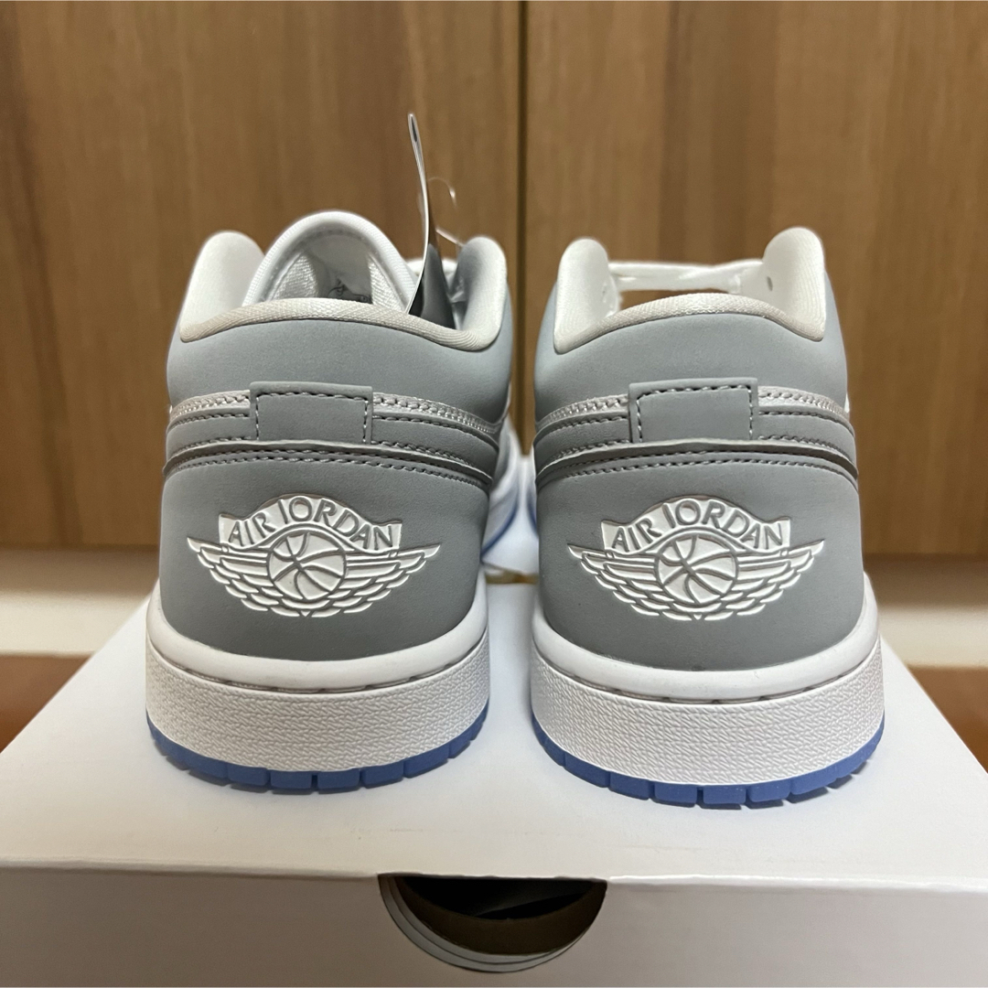 NIKE - AIR JORDAN 1 LOW エアジョーダン ウルフグレー 26cm の NIKE - AIR JORDAN 1 LOW エアジョーダン ウルフグレー 26cm の