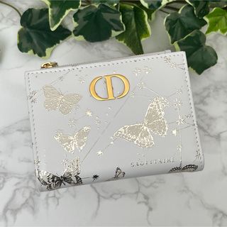 Christian Dior - ディオール Dior Caro ダリアウォレット 折り財布 ホワイト 限定完売品