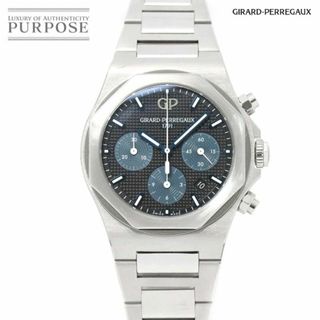 ジラールペルゴ(GIRARD-PERREGAUX)のジラールペルゴ GIRARD PERREGAUX ロレアート クロノグラフ 81020 メンズ 腕時計 デイト ブラック 文字盤 自動巻き LAUREATO VLP 90175788(腕時計(アナログ))