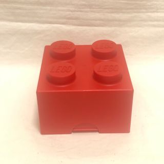 Lego - LEGO レゴ　ランチボックス　弁当箱　赤レッド　小物入れ　雑貨