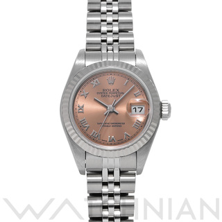 ロレックス(ROLEX)の中古 ロレックス ROLEX 79174 K番(2001年頃製造) ピンク レディース 腕時計(腕時計)