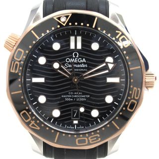 オメガ(OMEGA)のオメガ 腕時計 自動巻き DIVER 300﻿M Seamaster シーマスター  210.22.42.20.01.00﻿2 黒系 KR64011 中古(腕時計(アナログ))