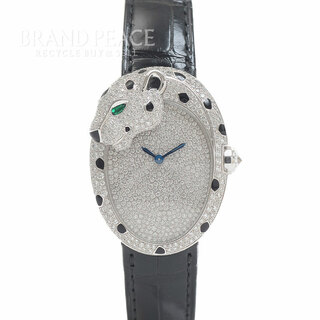 カルティエ(Cartier)のカルティエ パンテール ベニュワール LM K18WG/ダイヤ オートマ CRH(腕時計(アナログ))