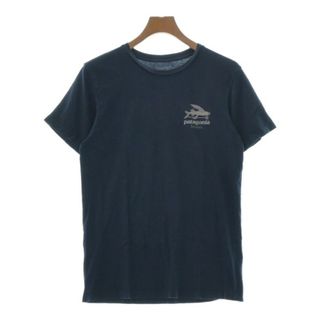 パタゴニア(patagonia)のpatagonia パタゴニア Tシャツ・カットソー M 紺 【古着】【中古】(Tシャツ/カットソー(半袖/袖なし))