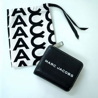 MARC JACOBS - MARC JACOBS マークジェイコブス 折り財布 財布 レザー ブラック　