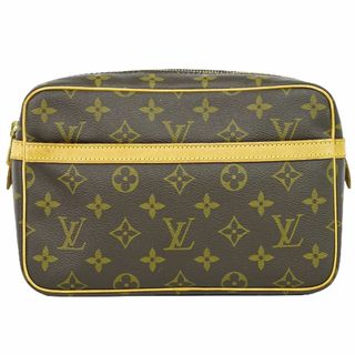 ルイヴィトン(LOUIS VUITTON)の本物 ルイヴィトン LOUIS VUITTON LV コンピエーニュ 23 モノグラム クラッチバッグ セカンドバッグ ポーチ ブラウン M51847 ビトン バッグ 中古(クラッチバッグ)