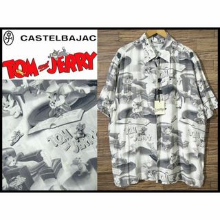 カステルバジャック(CASTELBAJAC)のXXL 新品 イタリア製 カステルバジャック トムとジェリー アロハ シャツ(シャツ)