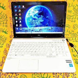 エヌイーシー(NEC)の限定1台限りの【美品】SSD搭載で爆速✨設定済ノートパソコン(ノートPC)