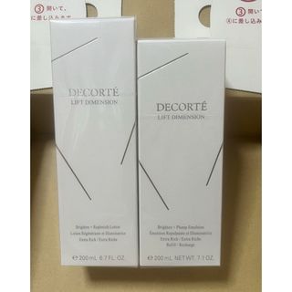 COSME DECORTE - コスメデコルテ リフトディメンションエバーブライト化粧水＆乳液セット