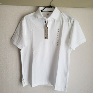 ユニクロ(UNIQLO)のユニクロ　ドライカノコ　ポロシャツ　Mサイズ　新品タグ付き(Tシャツ/カットソー(半袖/袖なし))