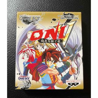 ゲームボーイ(ゲームボーイ)の新品　ONI5 隠忍を継ぐ者 ゲームボーイ(携帯用ゲームソフト)