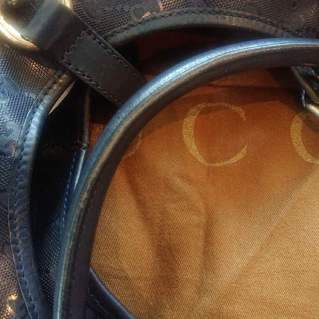 レア☆GUCCI ショルダーバッグ ネイビー パープル GGインプリメ レア☆GUCCI ショルダーバッグ ネイビー パープル GGインプリメ