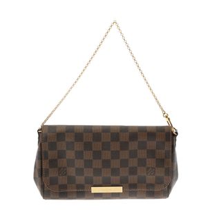 ルイヴィトン(LOUIS VUITTON)のルイヴィトン ダミエ フェイボリット MM ショルダーバッグ ブラウン(ショルダーバッグ)