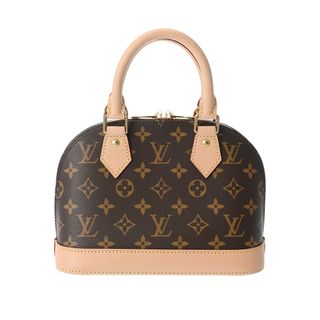 ルイヴィトン(LOUIS VUITTON)のルイヴィトン モノグラム アルマ BB 2WAY ハンドバッグ ブラウン(ハンドバッグ)