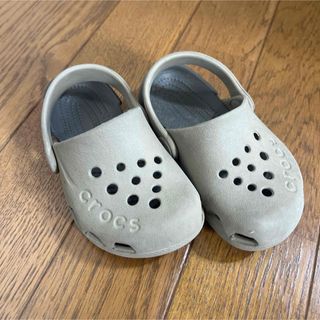 クロックス(crocs)のクロックス　c6 サンダル　14センチ(スリッポン)