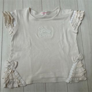 Shirley Temple - 120 シャーリテンプル 白　半袖Tシャツ