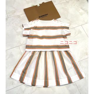 BURBERRY - バーバリー　キッズ　ワンピース　6Y 116㎝　新品未使用品！