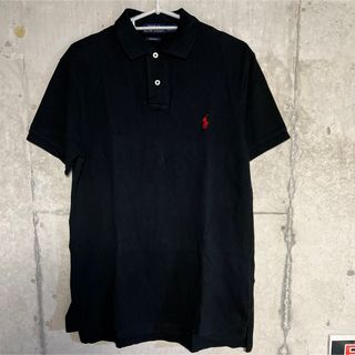 ポロラルフローレン(POLO RALPH LAUREN)のSサイズ　ポロラルフローレン　ポロシャツ　黒　ブラック(シャツ)