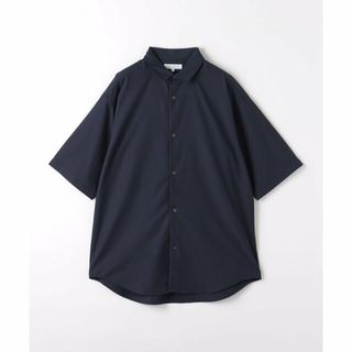 アデイインザライフ(a day in the life)の【NAVY】ソリッド リラックス レギュラーカラー ショートスリーブシャツ<A DAY IN THE LIFE>(シャツ)