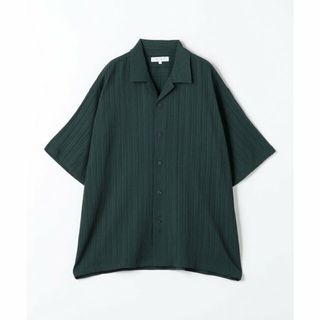 アデイインザライフ(a day in the life)の【DK.GREEN】シャーリングドビー リラックスオープンカラー 半袖シャツ<A DAY IN THE LIFE>(シャツ)