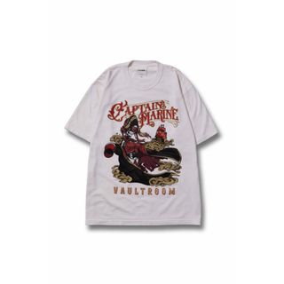 CAPTAIN MARINE TEE OFF WHITE vaultroom(Tシャツ/カットソー(半袖/袖なし))