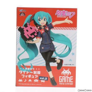 TAITO - タイトー限定 初音ミク タイトー制服 フィギュアvol.2 キャラクター・ボーカル・シリーズ01 初音ミク×スペースインベーダー プライズ タイトー