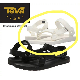 Teva - 【Teva】スポーツサンダル【ユニセックス  ホワイト  Ｌサイズ】