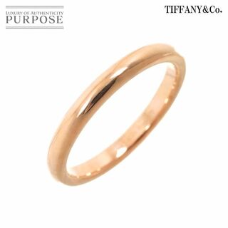 ティファニー(Tiffany & Co.)のティファニー TIFFANY&Co. スタッキング バンド 16号 リング K18 PG ピンクゴールド 750 指輪 VLP 90231696(リング(指輪))