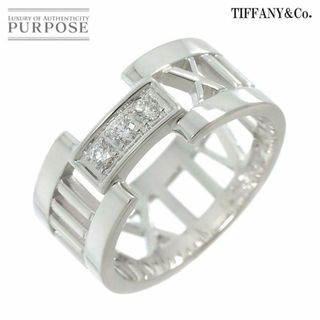 ティファニー(Tiffany & Co.)のティファニー TIFFANY&Co. アトラス 12号 リング ダイヤ K18 WG ホワイトゴールド 750 指輪 VLP 90232616(リング(指輪))