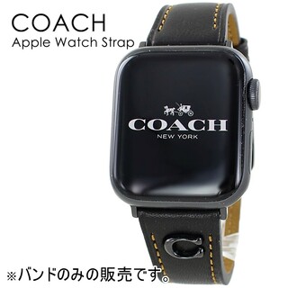 コーチ(COACH)のアップルウォッチ バンド コーチ レディース メンズ　交換バンド(腕時計)