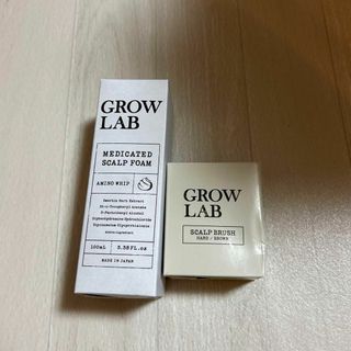 GROW LAB 　メディケイテッドスカルプフォーム 100ml　スカルプブラシ(スカルプケア)