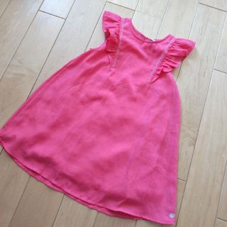 PETIT BATEAU - PB ラメ入りワンピース 5a