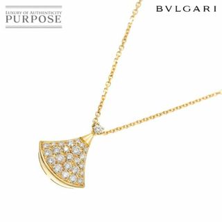 BVLGARI - ブルガリ BVLGARI ディーヴァ ドリーム ダイヤ ネックレス 44cm K18 YG イエローゴールド 750【証明書付き】VLP 90234112