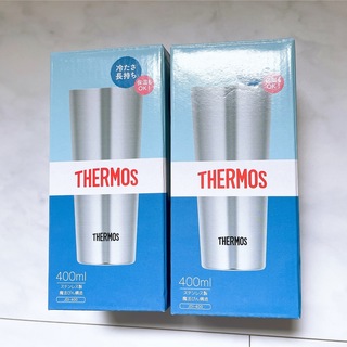 サーモス(THERMOS)の[新品未使用]  THERMOS 真空断熱タンブラー　400ml × 2(タンブラー)