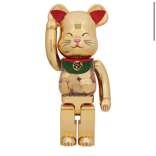 suzue様専用　BE@RBRICK 招き猫 小判 開運 金メッキ 1000％(その他)