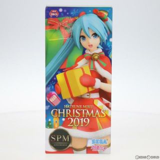 スーパー(SUPER)の初音ミク スーパープレミアムフィギュア『初音ミク』クリスマス2019 キャラクター・ボーカル・シリーズ 01 初音ミク フィギュア プライズ セガ(アニメ/ゲーム)