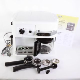 デロンギ(DeLonghi)のデロンギ　コーヒー　エスプレッソマシン BCO410J-W(エスプレッソマシン)