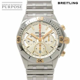 ブライトリング(BREITLING)の新品同様 ブライトリング BREITLING クロノマットB01 42 クロノグラフ コンビ IB0134 デイト K18PG 自動巻き Chronomat B01 VLP 90234201(腕時計(アナログ))