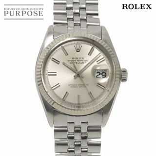 ロレックス(ROLEX)のロレックス ROLEX デイトジャスト 1601 ヴィンテージ 3番 メンズ 腕時計 シルバー オートマ 自動巻き ウォッチ Datejust VLP 90235207(腕時計(アナログ))