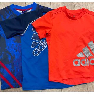 アディダス(adidas)のまとめ売り　3枚　adidas Tシャツ 120 半袖(Tシャツ/カットソー)