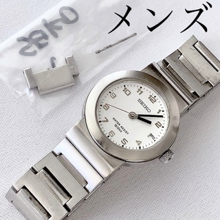 セイコー(SEIKO)のSEIKO #V732-OR40メンズクォーツ腕時計　稼動　予備コマあり(腕時計(アナログ))