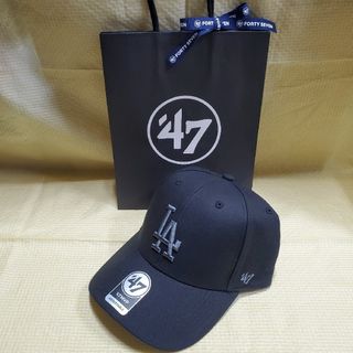 47 Brand - 新品 ドジャース キャップ 47 MVP 黒 レア かっこいい 大谷翔平 MLB