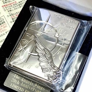 ジッポー(ZIPPO)のZIPPO エンジェルウィング 20周年記念 プラチナミラー 限定 ジッポー(タバコグッズ)