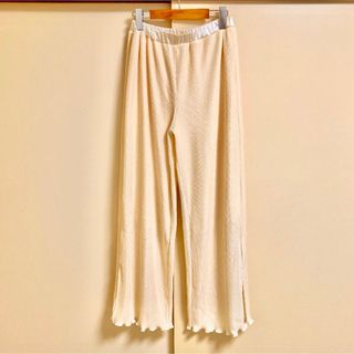 w closet - ★☆w closet☆【Alley】プリーツスリットワイドパンツ