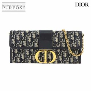 クリスチャンディオール(Christian Dior)の新品同様 クリスチャン ディオール Christian Dior オブリーク 30 モンテーニュ 2way クラッチ チェーン ショルダー バッグ VLP 90235581(ショルダーバッグ)