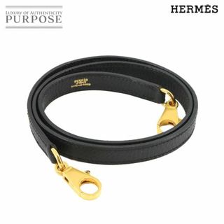 Hermes - エルメス HERMES ケリー ボリード ショルダー ストラップ アルデンヌ ブラック ゴールド 金具 VLP 90235692